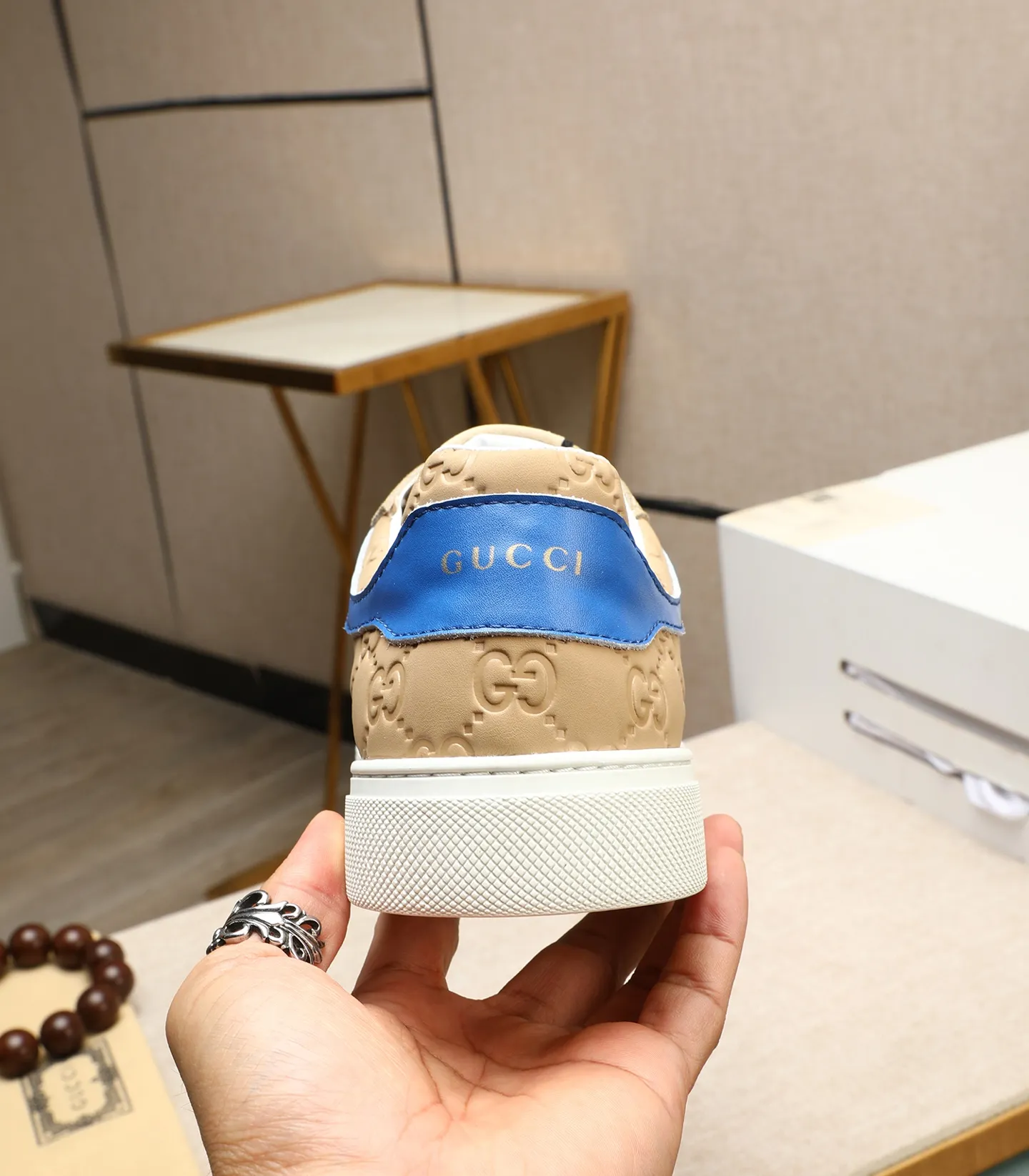 Men's men's shoes💰440 GUCCI🔍🔍2025 latest model Available at the counter at the same time, original calfskin imported from Italy, genuine leather lining, (high-end, extravagant, and classy) with exquisite workmanship, soles: original soles specially provided by the original factory, ⚠Exclusive double-layer movable molded soles are super comfortable⚠, real photos🎬The real ones are better🔍🔍"High quality·Follow the order" code number 39-44 (38 45 46 customized)